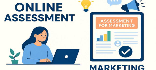Online assessment for marketing and communication