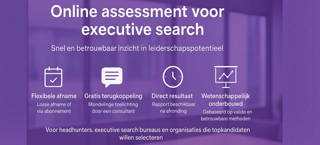 Online assessment voor executive search